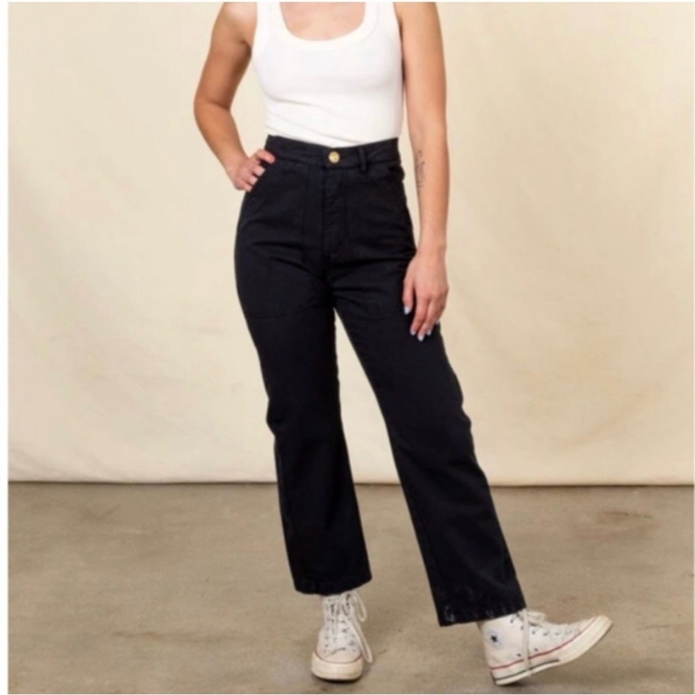 Big Bud Press Black Straight Leg Pants